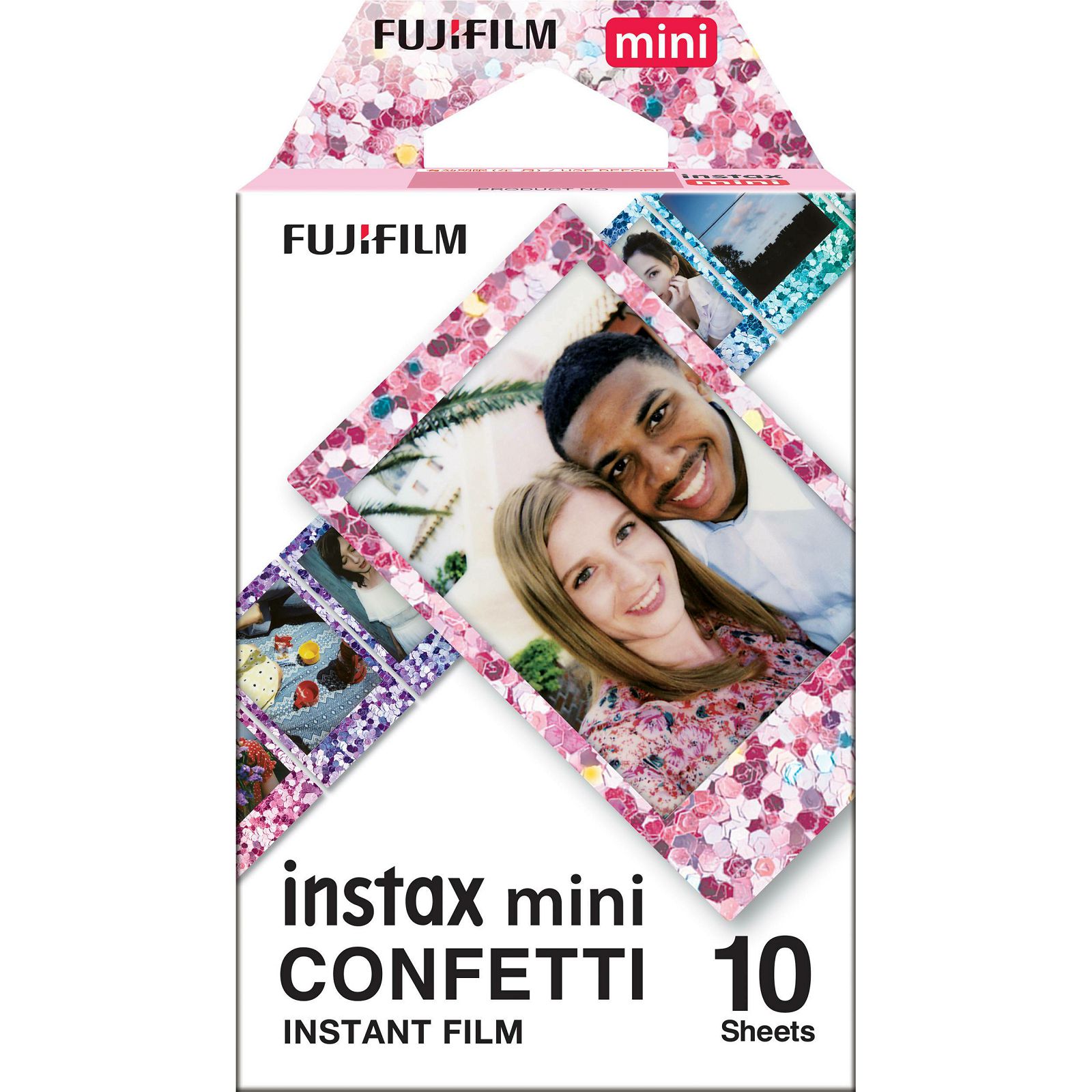 Fujifilm Instax Mini Film Confetti foto papir 10 listova (1x10) za Fuji instant polaroidni fotoaparat