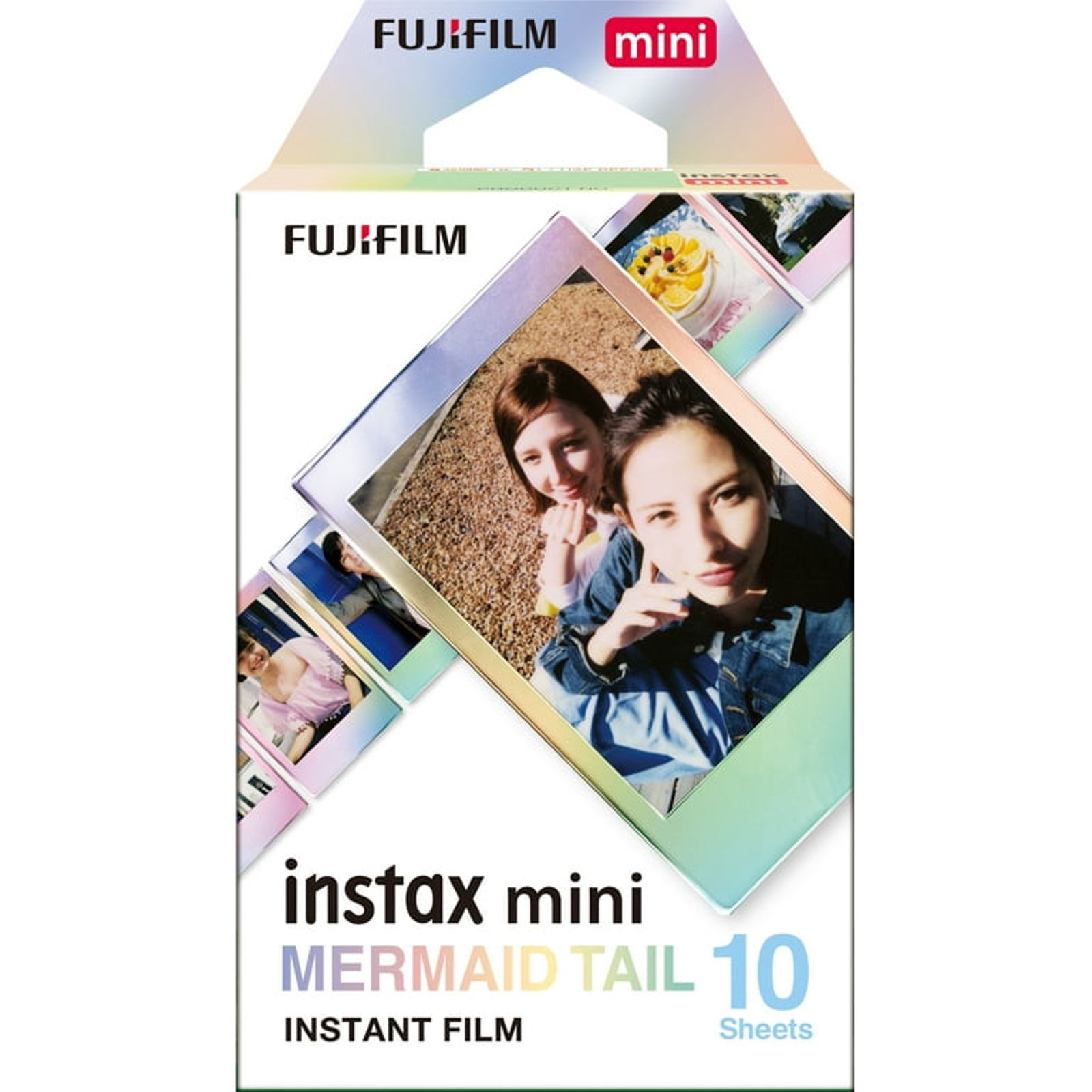 Fujifilm Instax Mini Film Mermaid Tail foto papir 10 listova (1x10) za Fuji instant polaroidni fotoaparat