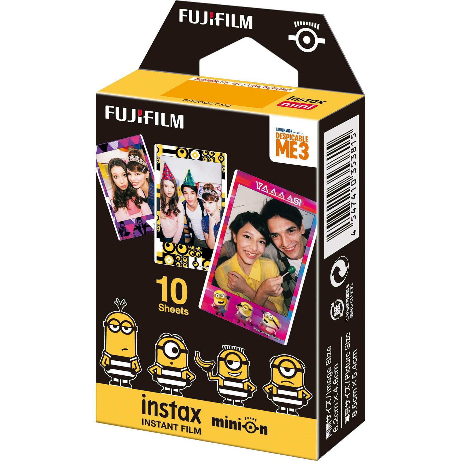 Fujifilm Instax Mini film Minion DM3 foto papir 10 listova (1x10) za Fuji instant polaroidni fotoaparat