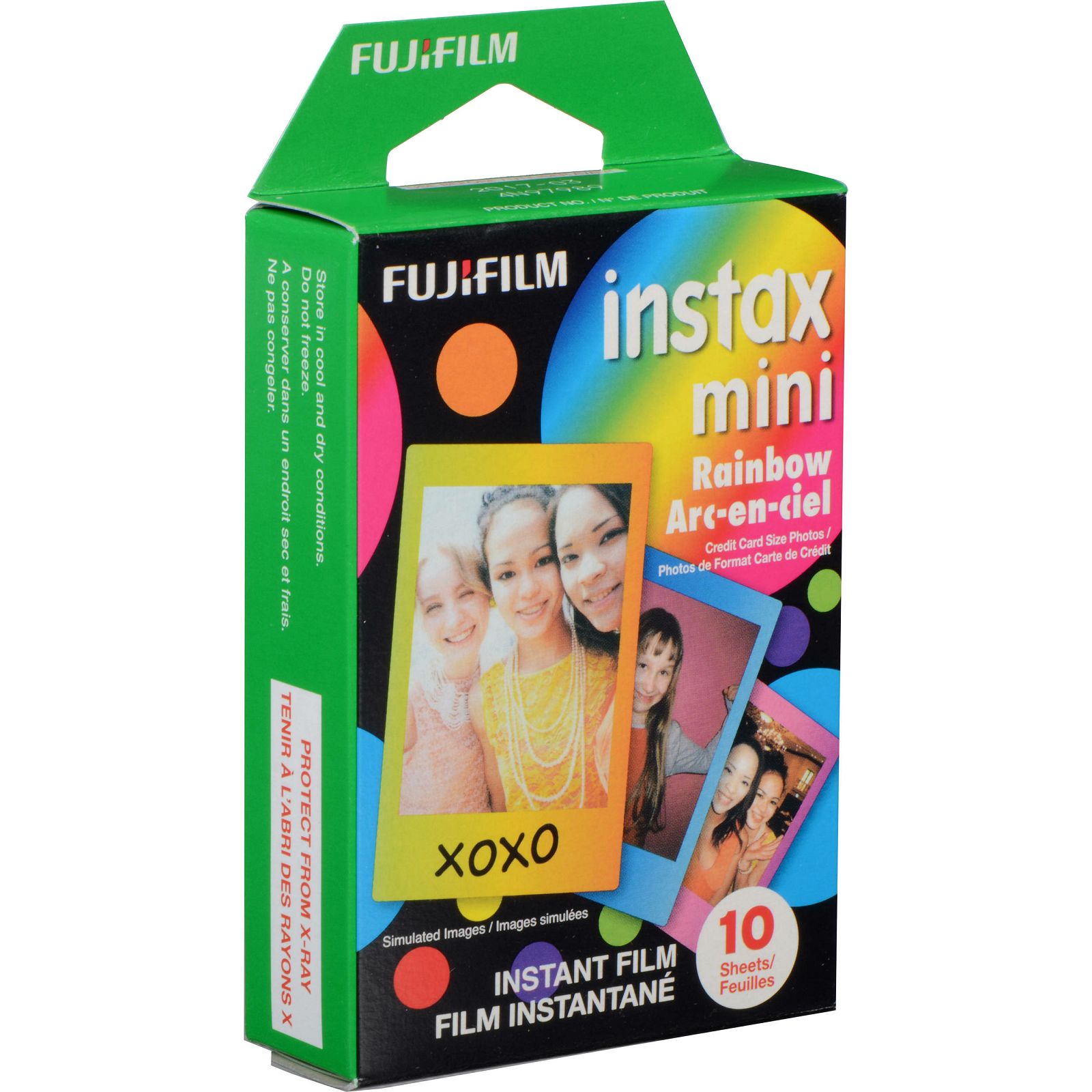 Fujifilm Instax Mini Film Rainbow foto papir 10 listova (1x10) za Fuji instant polaroidni fotoaparat