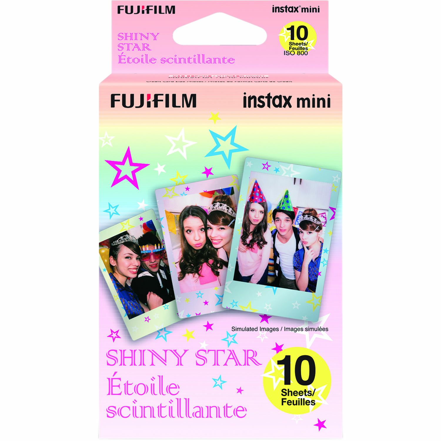 Fujifilm Instax Mini Film Shiny Star foto papir 10 listova (1x10) za Fuji instant polaroidni fotoaparat