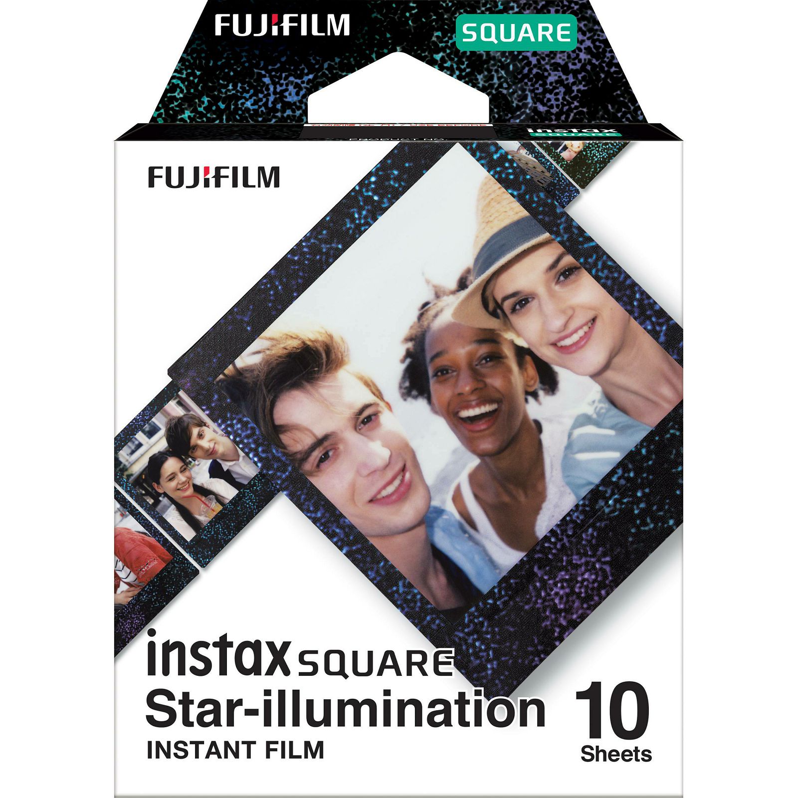 Fujifilm Instax Square film Illumni Frame foto papir 10 listova (1x10) za Fuji instant polaroidni fotoaparat