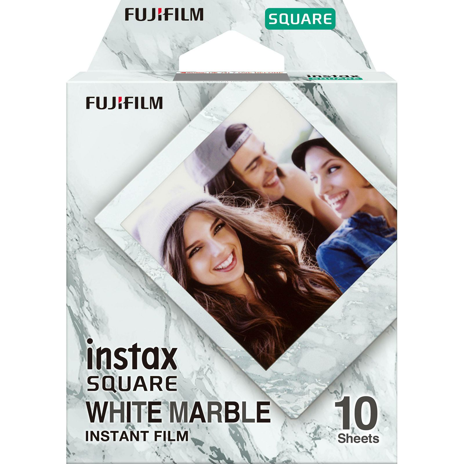 Fujifilm Instax Square film white marble foto papir 10 listova (1x10) za Fuji instant polaroidni fotoaparat