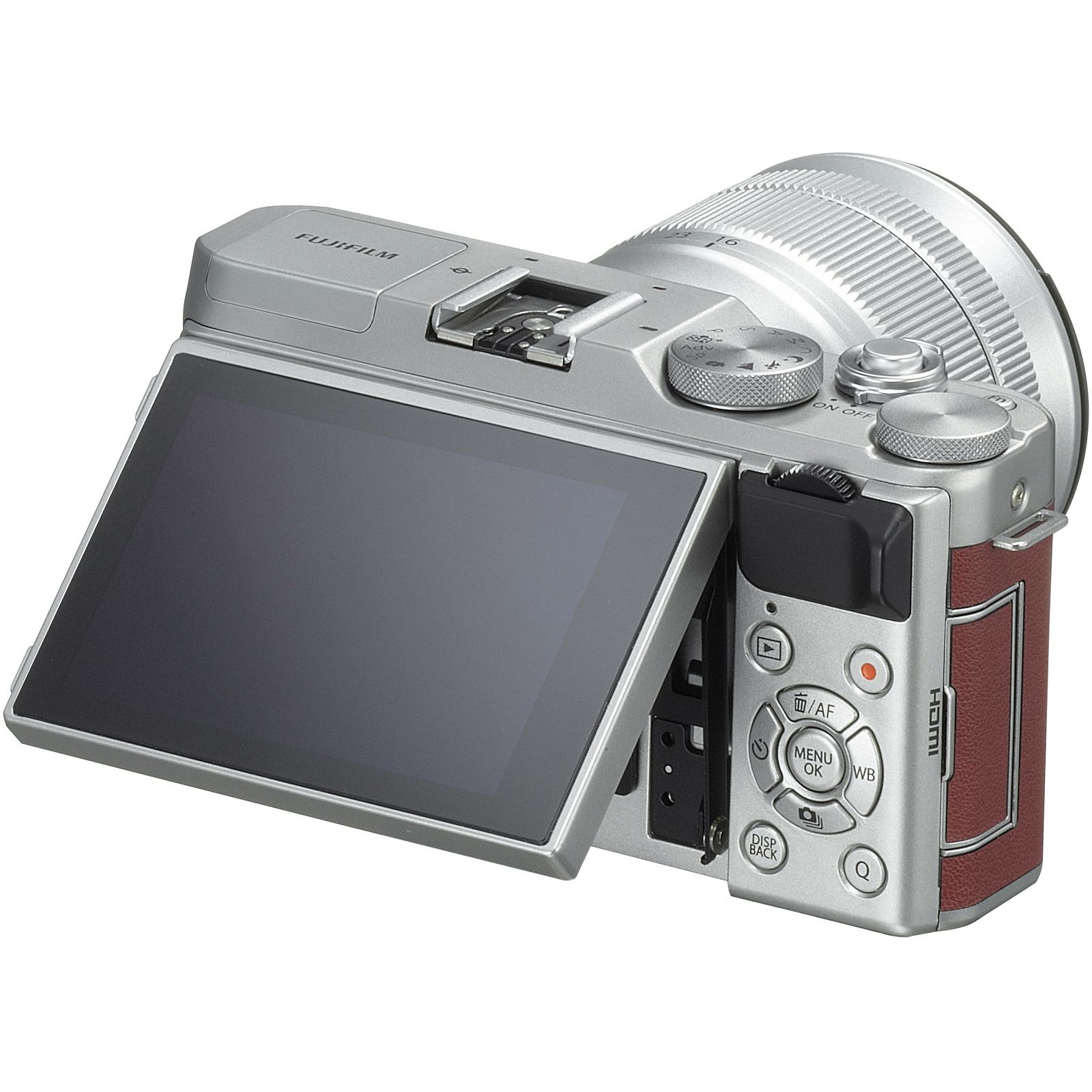Fujifilm X-A3 + XC 16-50 OIS II f3.5-5.6 Brown Smeđi Fuji 16-50mm digitalni fotoaparat
