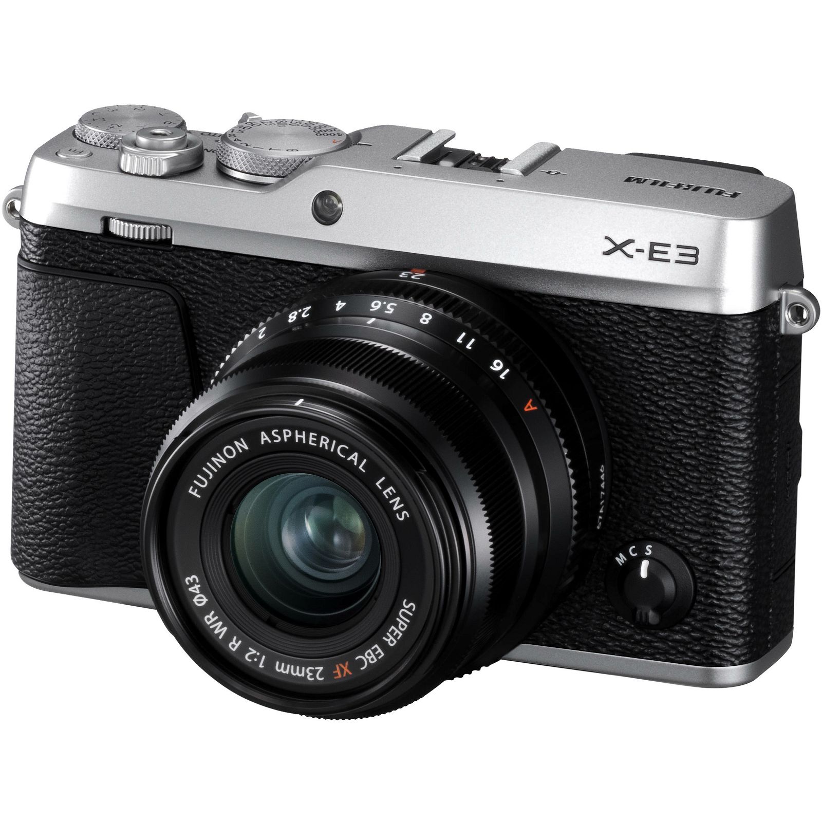 Fujifilm X-E3 + XF 23mm f/2 WR EE KIT Silver srebreni Digitalni fotoaparat s objektivom XF23mm F2 Mirrorless camera Fuji Finepix XE3