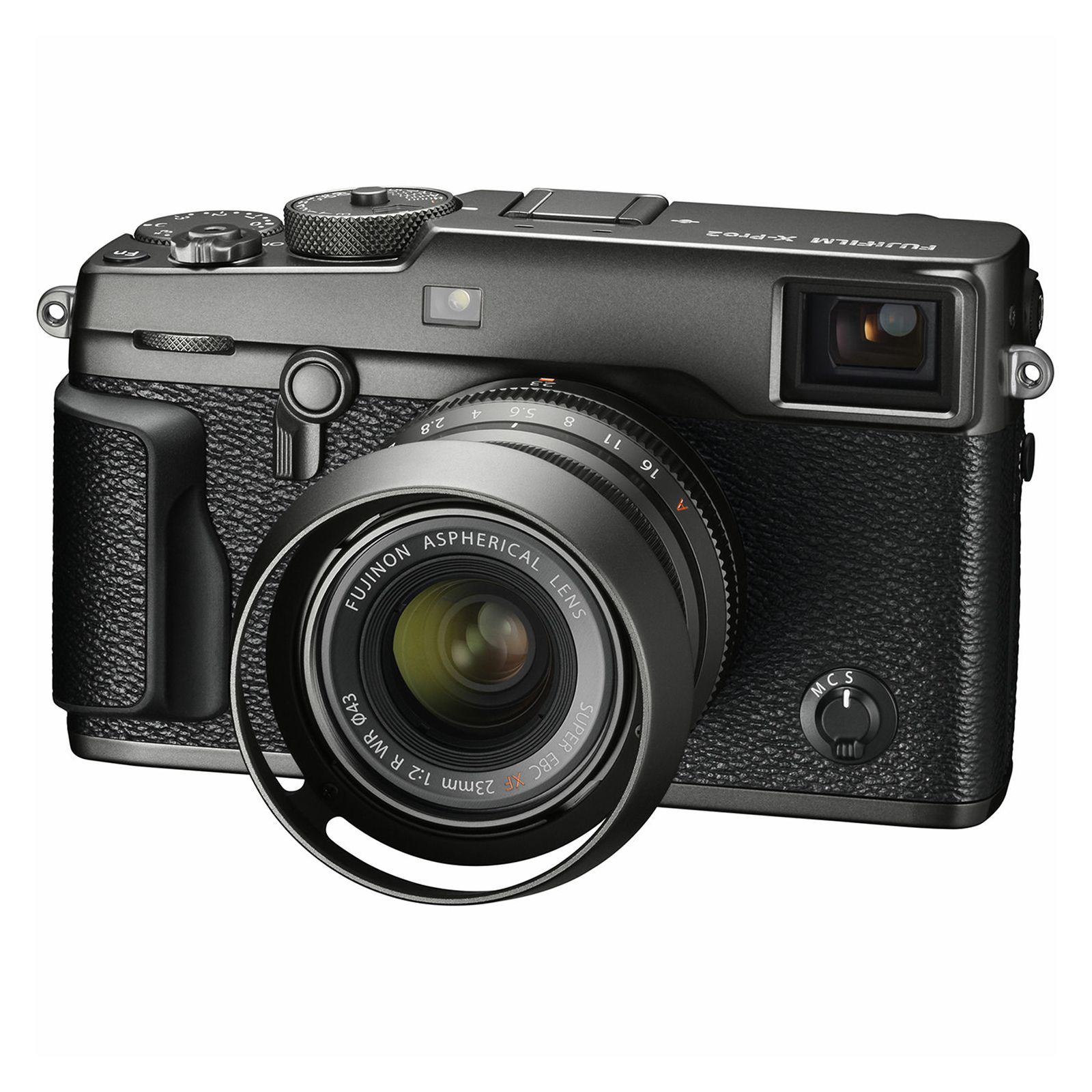 Fujifilm X-PRO 2 + XF 23mm F2 Graphite Fuji digitalni mirrorless fotoaparat s širokokutnim objektivom Fujinon X-Pro2 Body lens 24MP X-Trans CMOS III 1,6 k 3,0" HR display