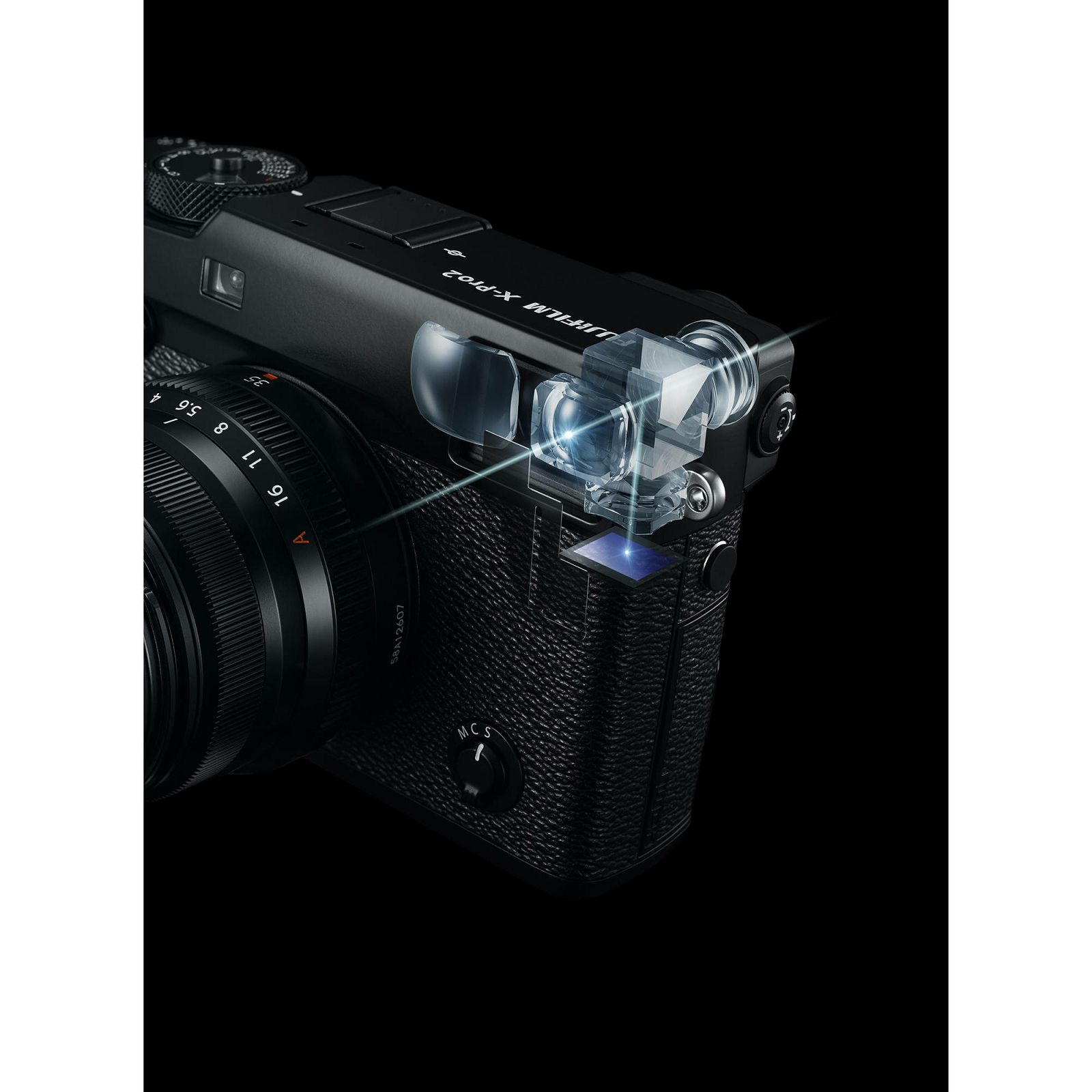 Fujifilm X-PRO 2 Body Black crni Digitalni fotoaparat Mirrorless Digital Camera Fuji X-Pro2