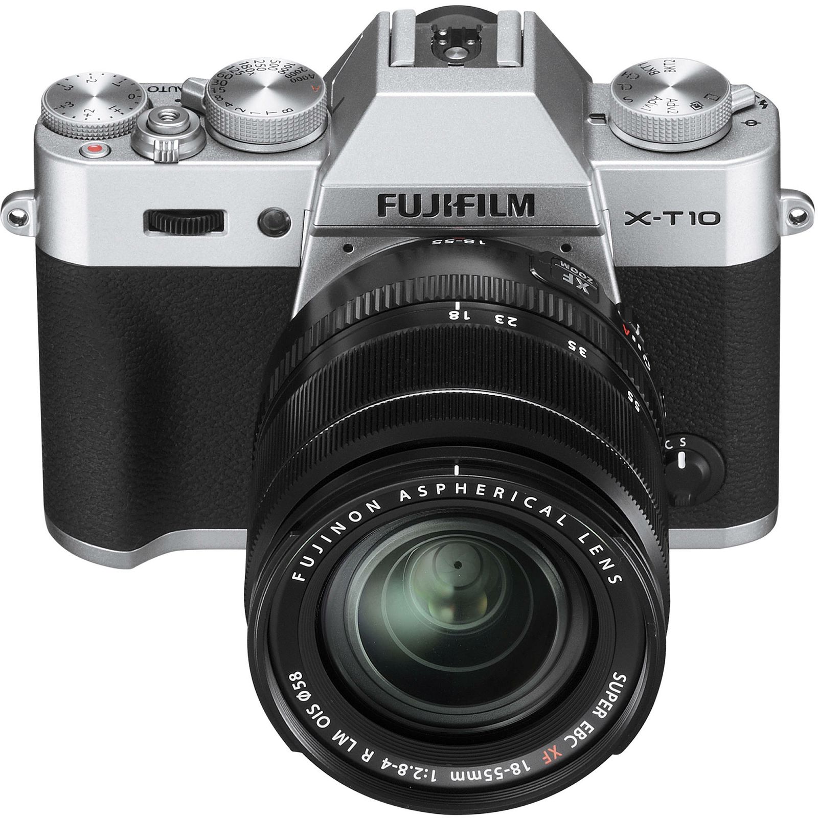 Fujifilm X-T10 18-55mm Silver srebreni Mirrorless Digital Camera Fuji with 18-55 Lens