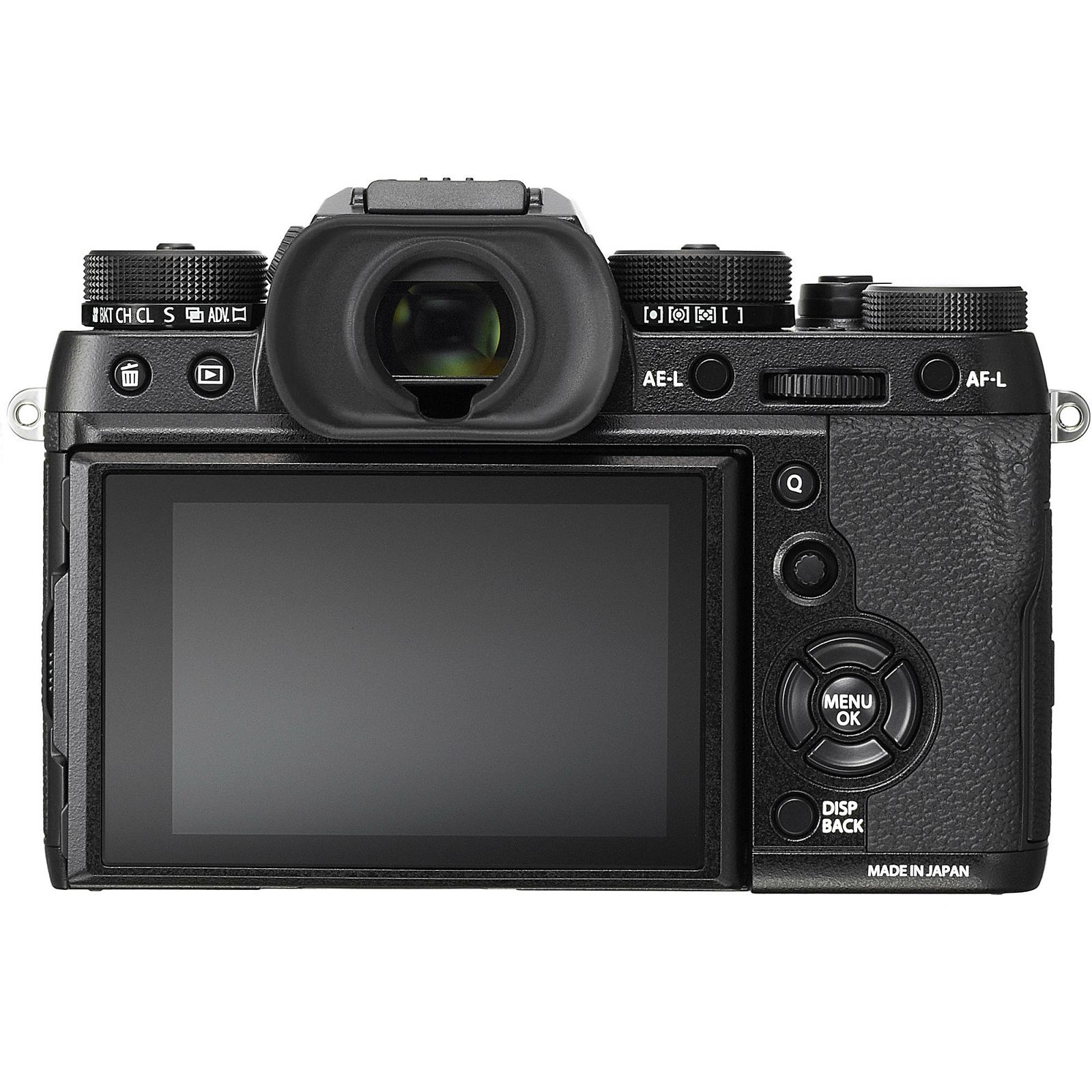 Fujifilm X-T2 Body Mirrorless Digital Camera Fuji fotoaparat 24MP X-Trans CMOS III 3,0" LCD 1040K + OVF 3 way Tilt