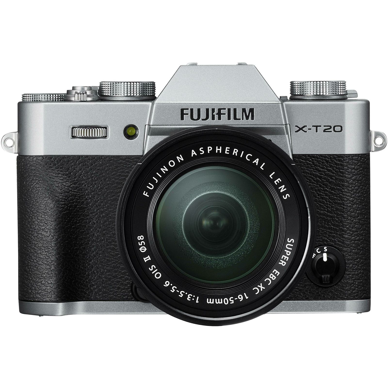 Fujifilm X-T20 + XC 16-50 f3.5-5.6 OIS II Silver srebreni digitalni mirrorless fotoaparat s objektivom 16-50mm Fuji