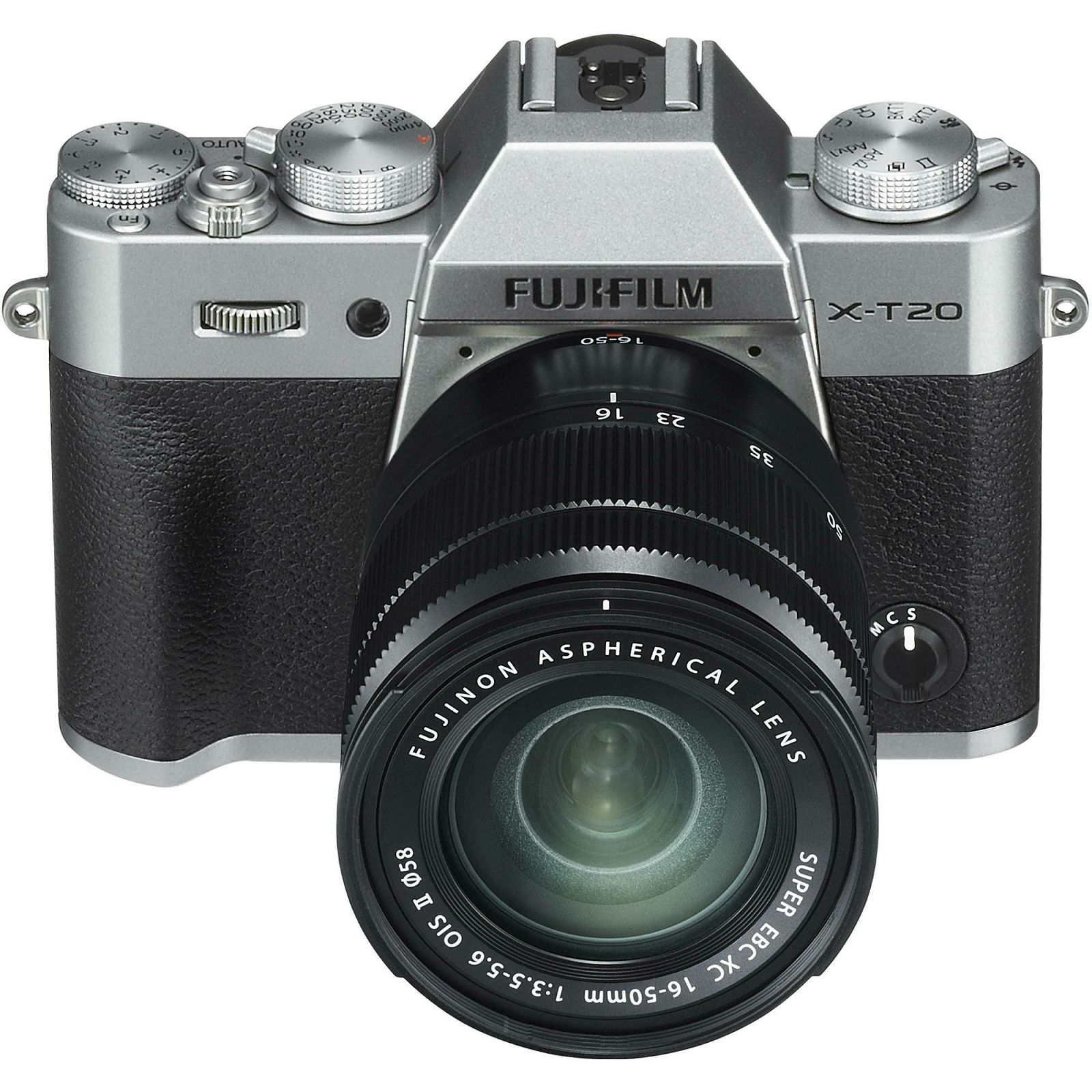 Fujifilm X-T20 + XC 16-50 f3.5-5.6 OIS II Silver srebreni digitalni mirrorless fotoaparat s objektivom 16-50mm Fuji