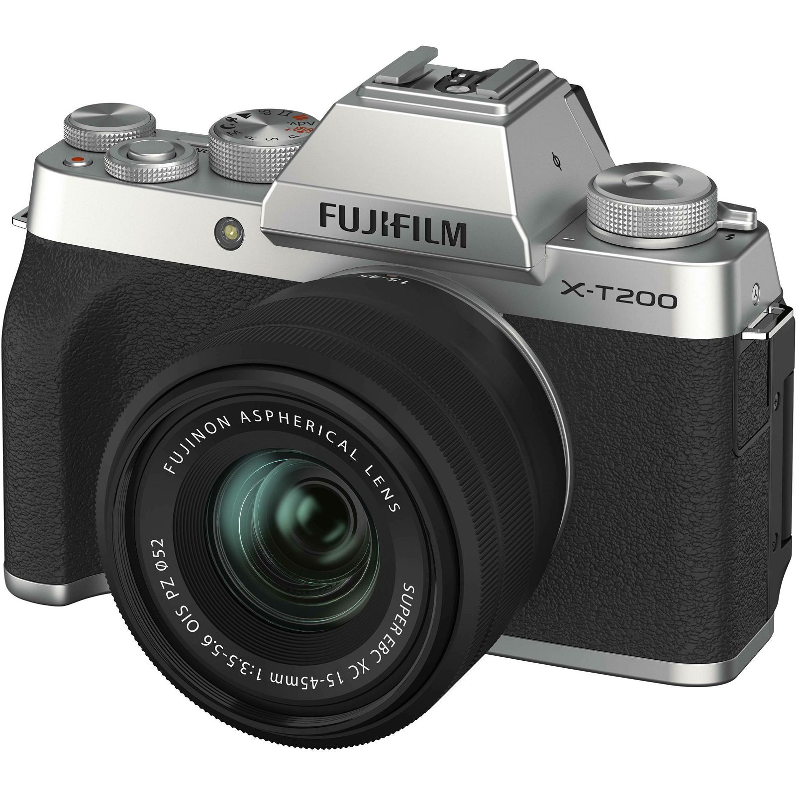 Fujifilm X-T200 + XC 15-45mm f/3.5-5.6 OIS PZ Silver KIT Srebrni Fuji digitalni mirrorless fotoaparat s objektivom (16647111)