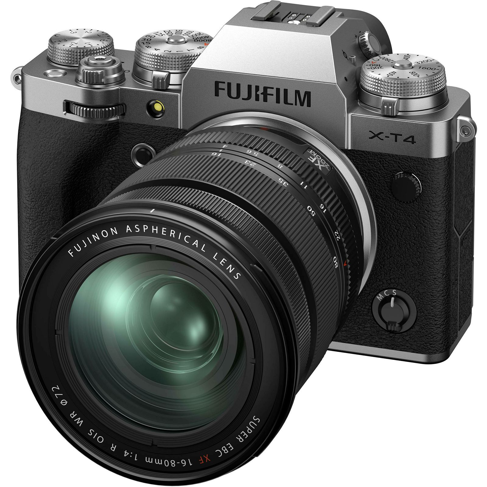 Fujifilm X-T4 + XF 16-80mm f/4 R LM OIS WR Silver KIT Srebrni Fuji digitalni mirrorless fotoaparat s objektivom (16651277)