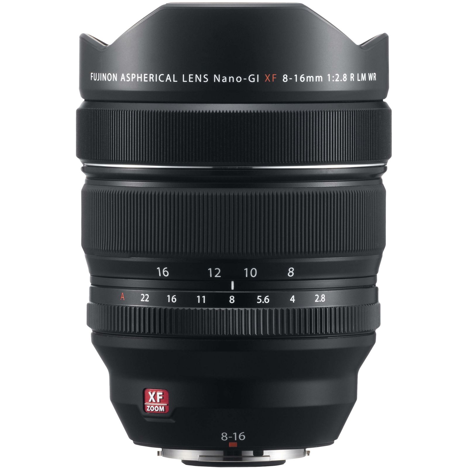 Fujifilm XF 8-16mm f/2.8 R LM WR širokokutni objektiv Fuji Fujinon 8-16 wide angle zoom lens