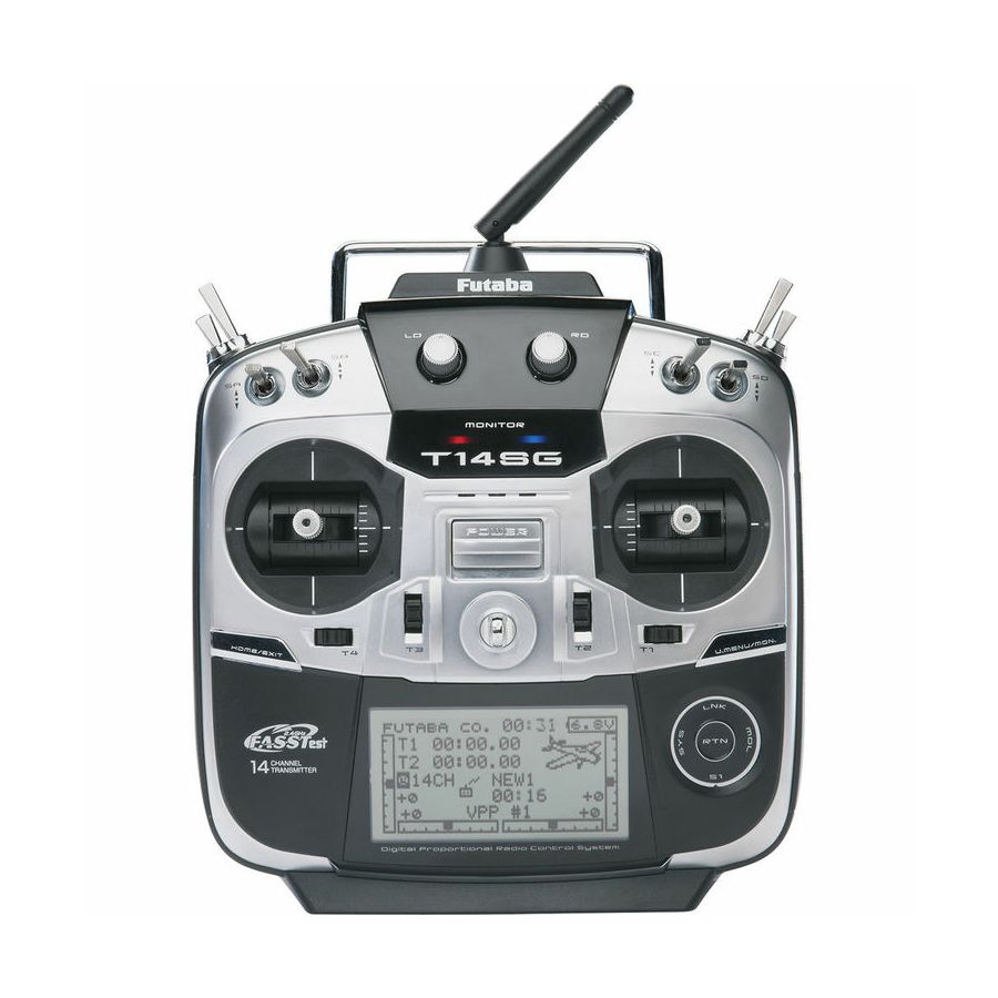 Futaba 14SGH 14-Channel 2.4 GHz Computer Radio System