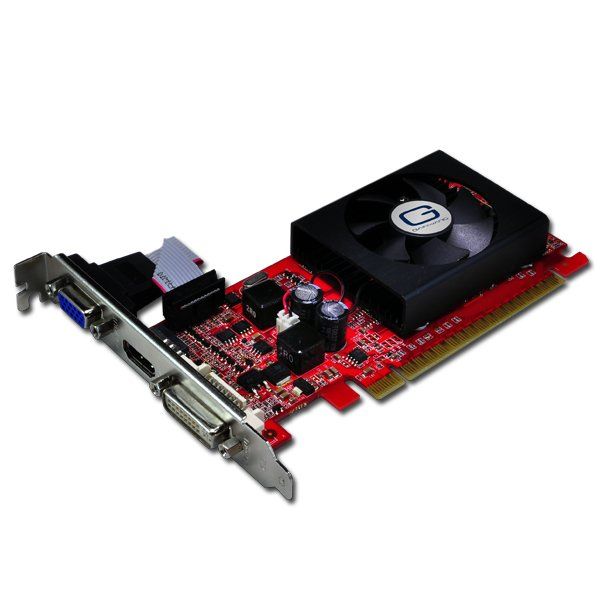 GAINWARD Video Card GeForce 8400 GS DDR3 1GB/64bit, 567MHz/500MHz, PCI-E 2.0 x16, HDTV,HDMI,DVI, VGA Cooler, Retail