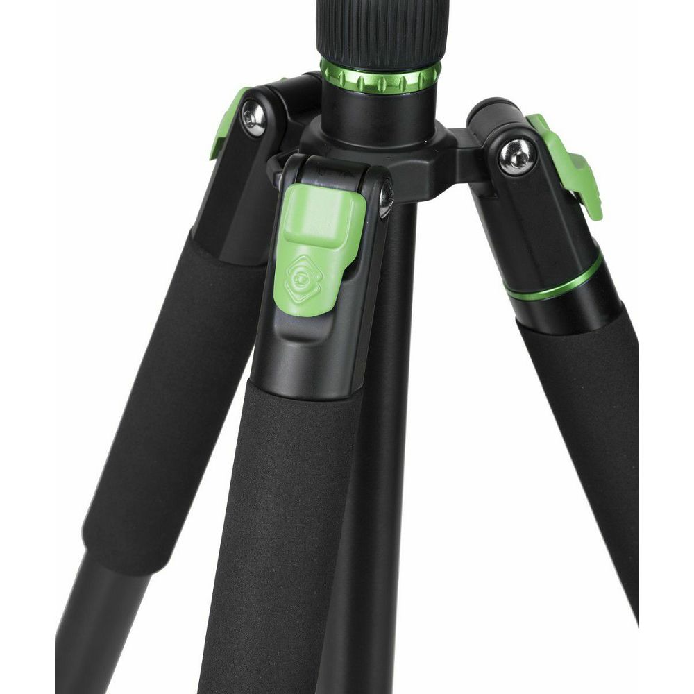 Genesis Base A3 KIT Green 180.8cm 12kg zeleni stativ za fotoaparat tripod + BH-34 ball head kuglasta glava s Arca-Swiss quick release brzoskidajućom pločicom