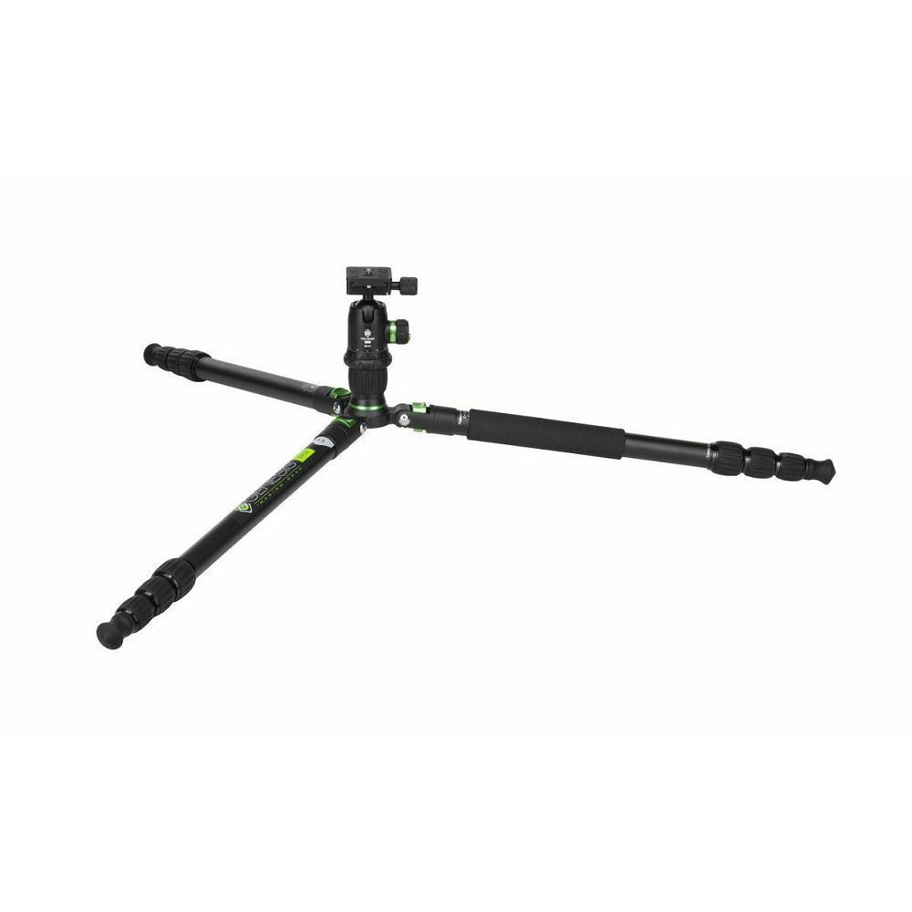 Genesis Base A3 KIT Green 180.8cm 12kg zeleni stativ za fotoaparat tripod + BH-34 ball head kuglasta glava s Arca-Swiss quick release brzoskidajućom pločicom