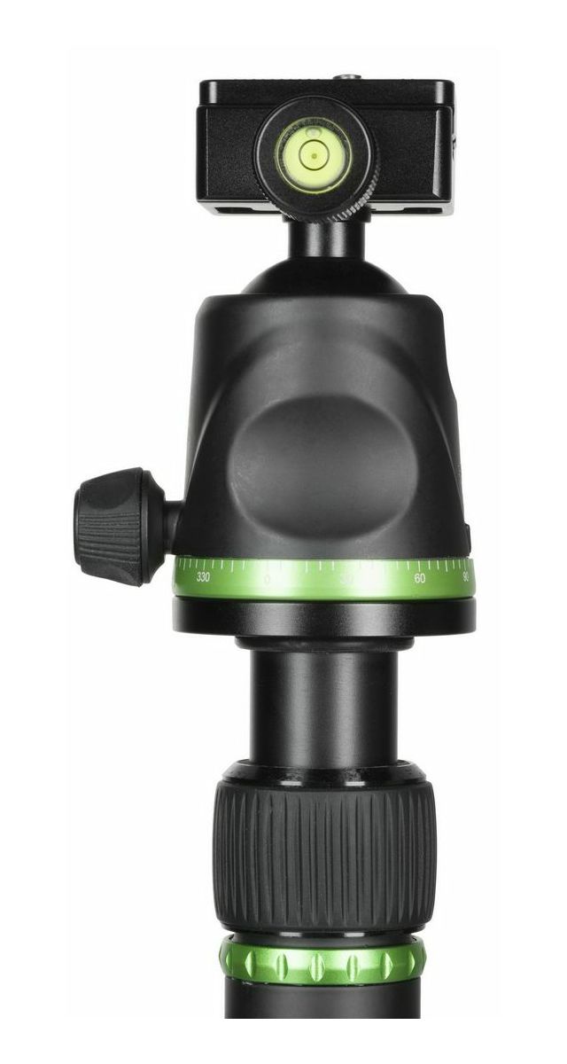 Genesis Base ABT KIT Mini Green stativ za fotoaparat tripod + ABH-36 ball head kuglasta glava s Arca-Swiss quick release brzoskidajućom pločicom