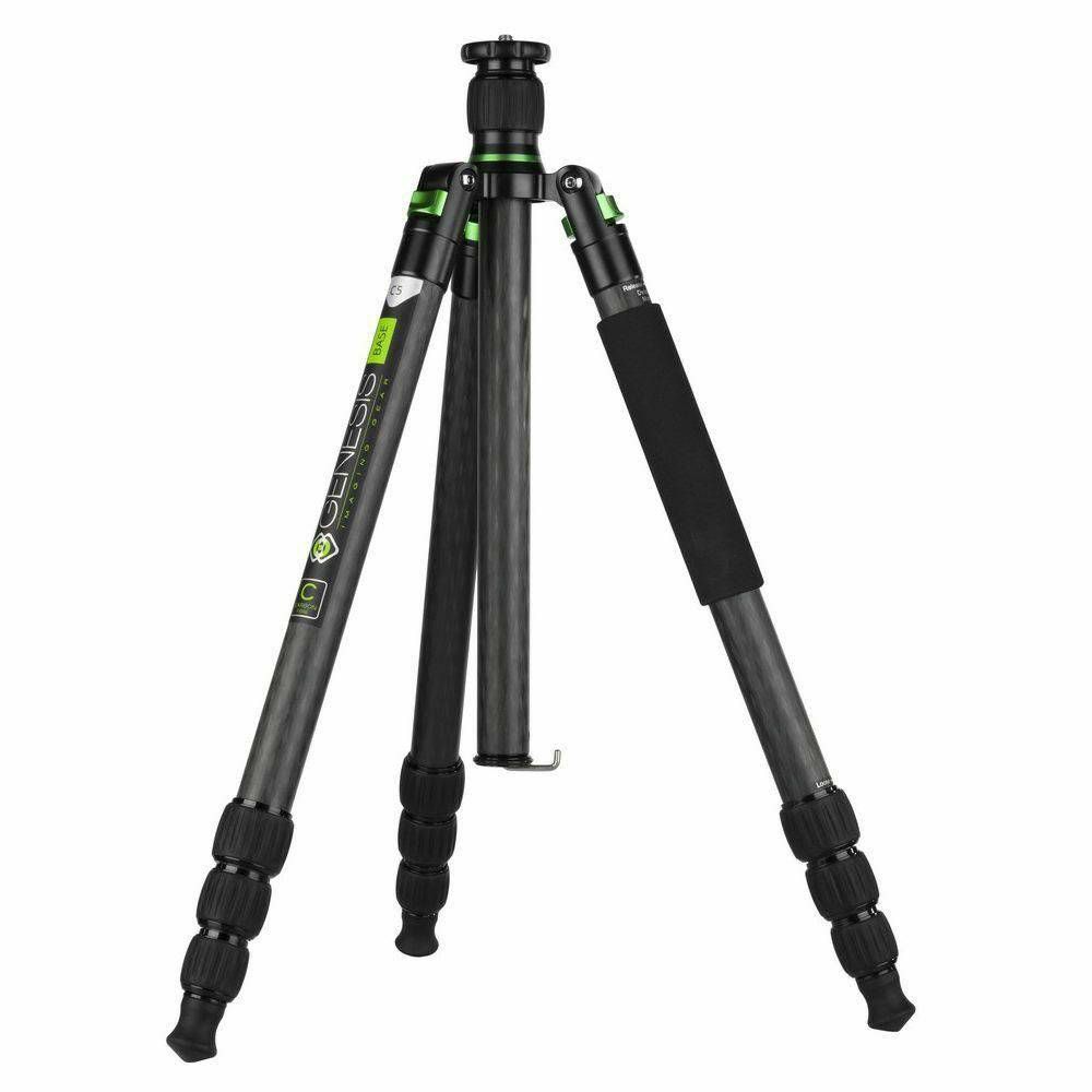 Genesis Base C5 193,7cm 30kg Green zeleni Carbon Fiber Tripod karbonski stativ bez glave