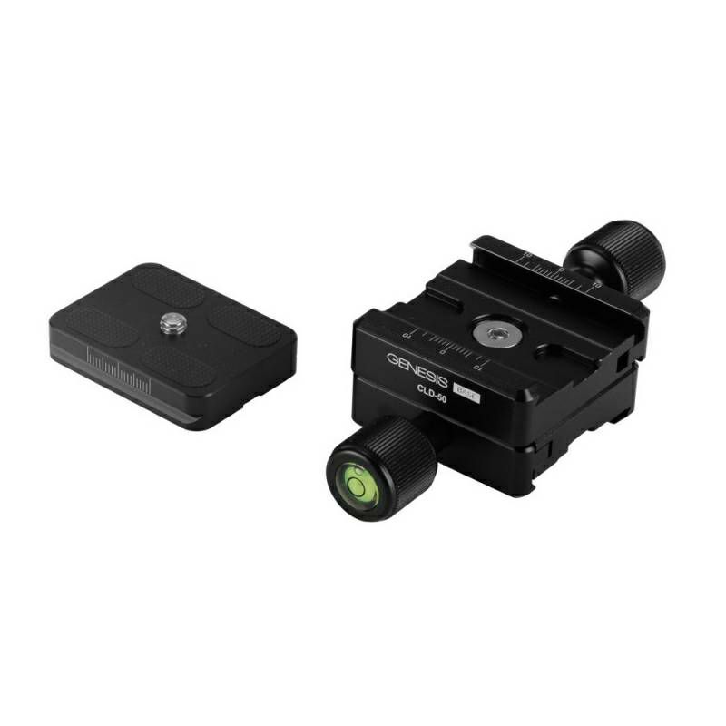 Genesis Base CLD-50 dual Arca-style clamp with plate baza podloga za fotoaparat s Arca-Swiss quick release brzoskidajućom pločicom