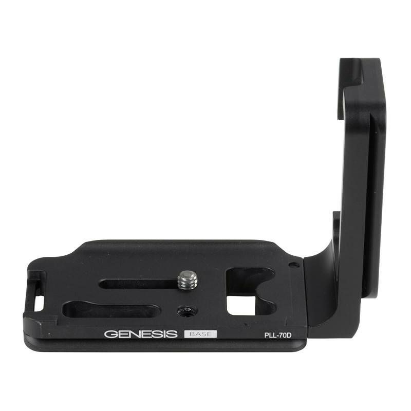 Genesis Base PLL-70D L bracket for Canon 70D quick release plate Arca-Swiss type pločica za glavu stativa