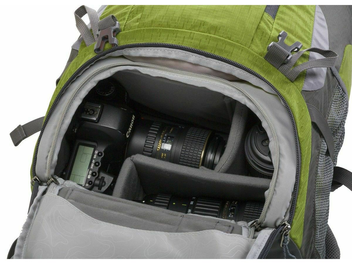 Genesis Denali Green zeleni fotografski ruksak za fotoarat, kameru i objektive