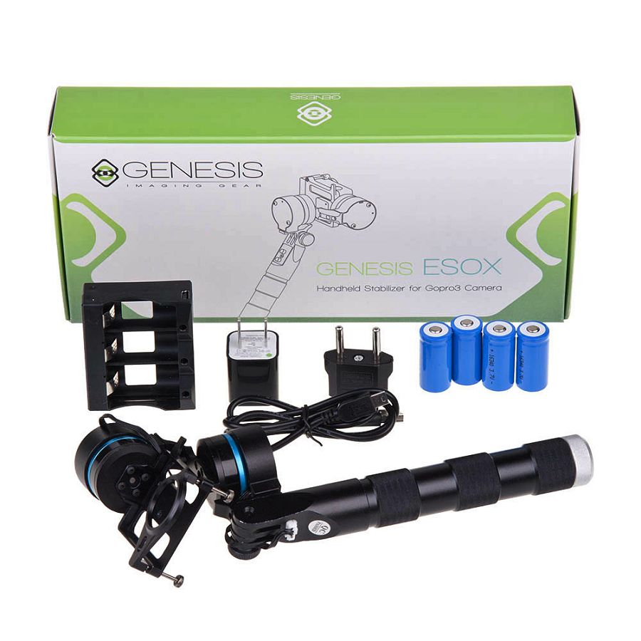 Genesis ESOX hand stabilizer motorizirani stabilizator za GoPro HERO3 i HERO4 akcijske kamere