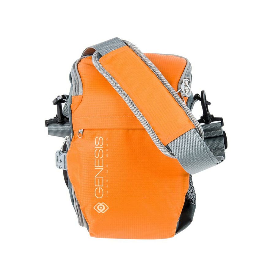 Genesis Rover Toploader L Orange narančasta foto torba za fotoaparat s objektivom
