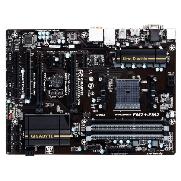 Gigabyte GA-F2A88X-D3H,FM2,A88X,D3,S3,U3,DVI,A