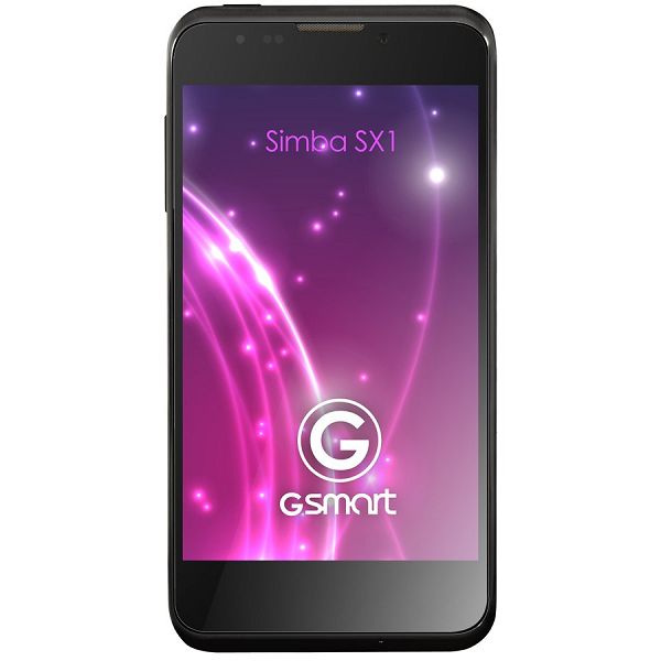Gigabyte GSmart Simba SX1 Dual SIM Active (5.0" IPS HD 1280x720, Qualcomm Snapdragon S4 1.4GHz , 4GB/1GB, Android 4.2, SDHC, 13MP/2MP, WiFi, BT, 3G, GPS, FM) Black
