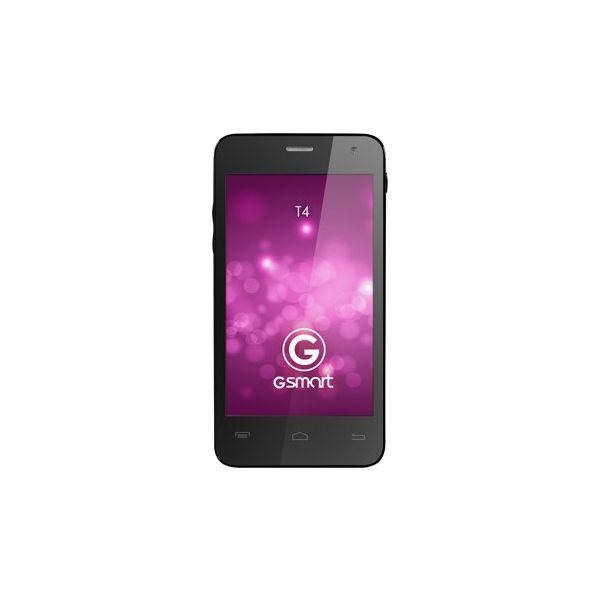 Gigabyte GSmart T4 Lite (Dual sim, 4.0" WVGA 800x480, Mediatek MT6572 Dual Core 1.0 GHz, RAM 512MB + ROM 4GB, 5MP + 0.3MP Flash LED, Android 4.2, WiFi, BT, 3G, GPS, 1300 mAh battery, included White co