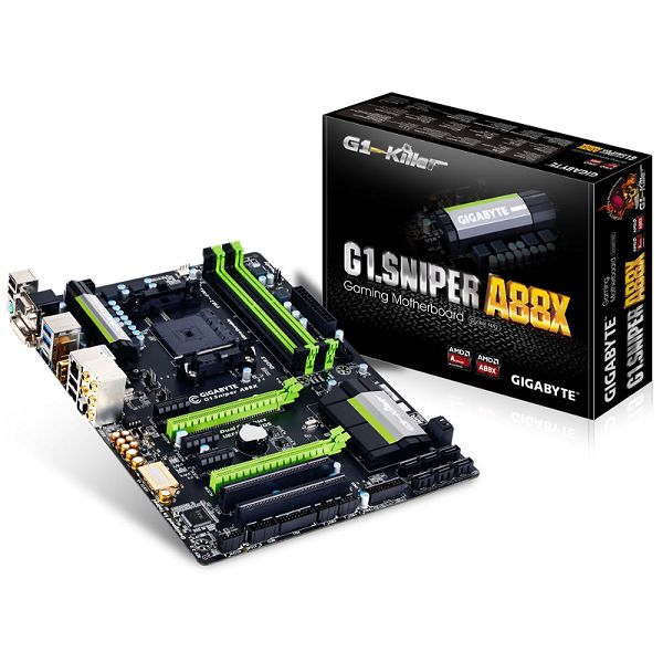 Gigabyte G1.SNIPER A88X,FM2,A88X,D3,S3,U3,DVI,A