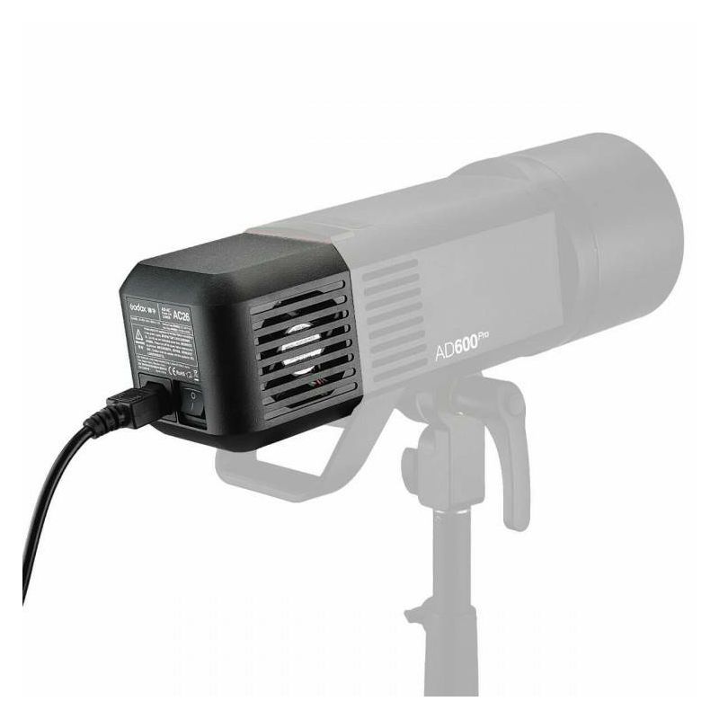 Godox AC26 220V AC adapter stalnog napajanja za AD600 PRO i Quadralite Atlas 600 PRO TTL bljeskalicu