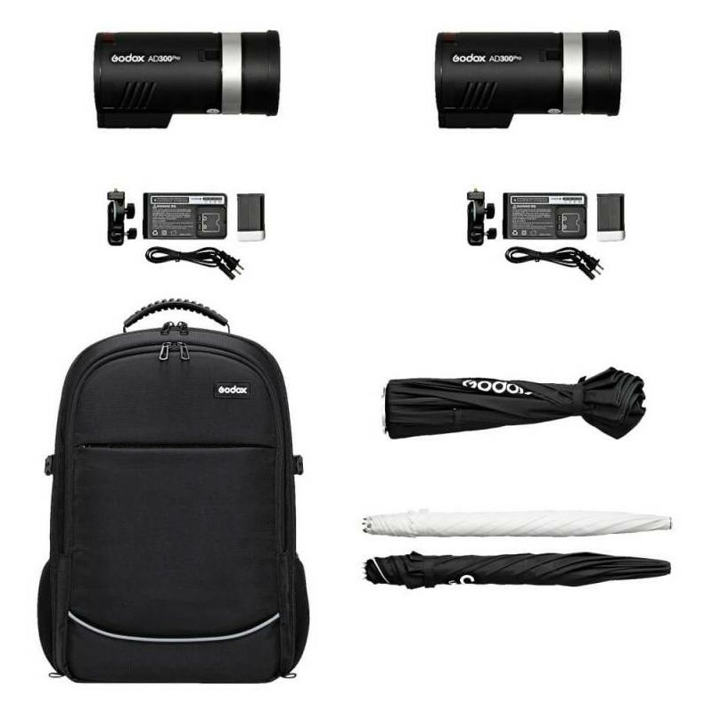 Godox AD300Pro TTL Kit Dual set 2xAD300 + backpack