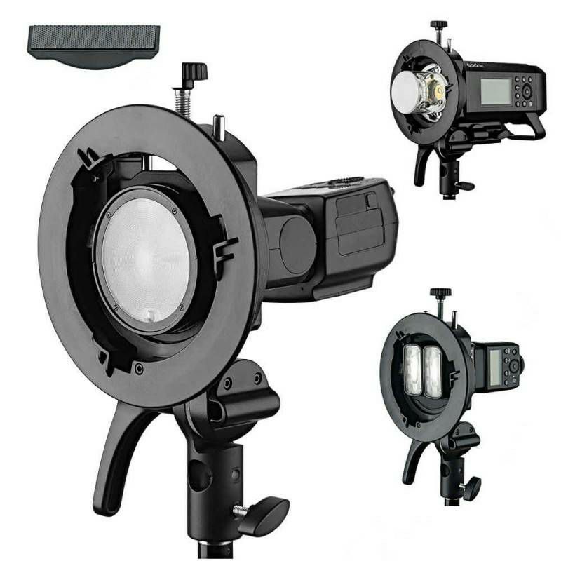 Godox S-holder S-type S2 Speedlite Bracket nosač za bljeskalicu i softbox Bowens Godox Quadralite Linkstar Rimelite