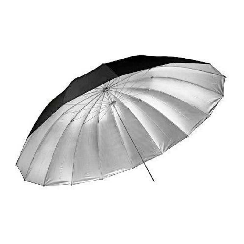 Godox UB-L3 75 Black Silver Large Size Umbrella 185cm reflektirajući foto kišobran