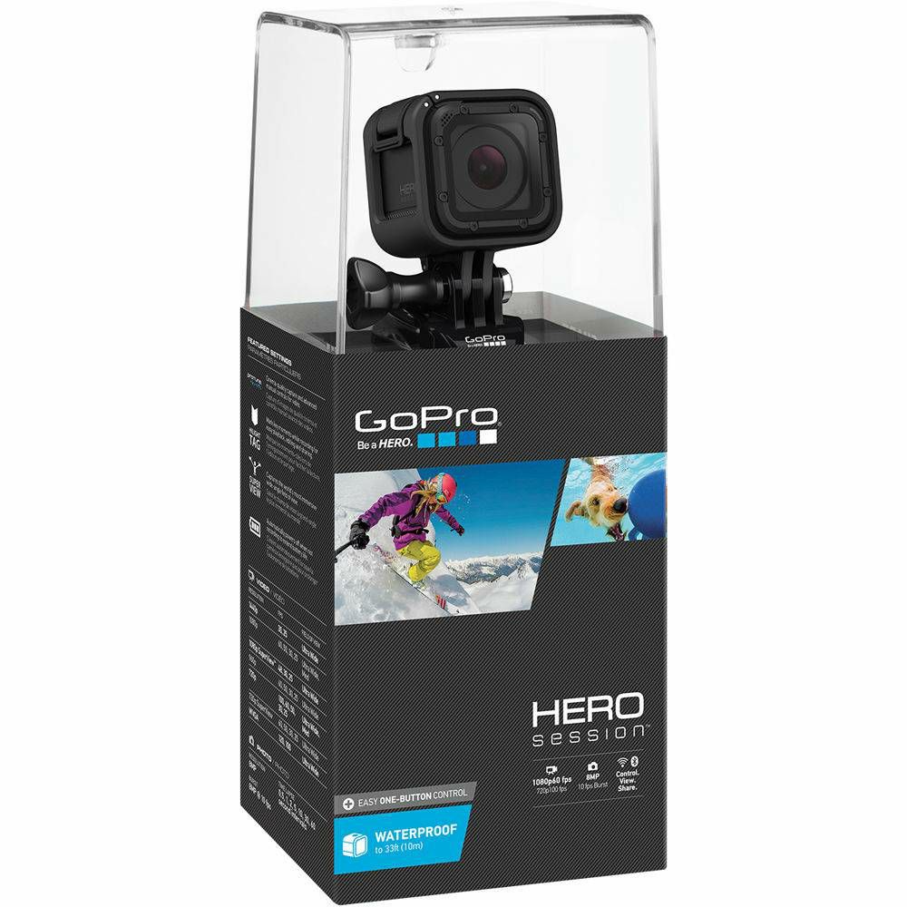 GoPro HERO Session FullHD CHDHS-102-EU vodootporna sportska akcijska kamera + Chest Harness GCHM30-001