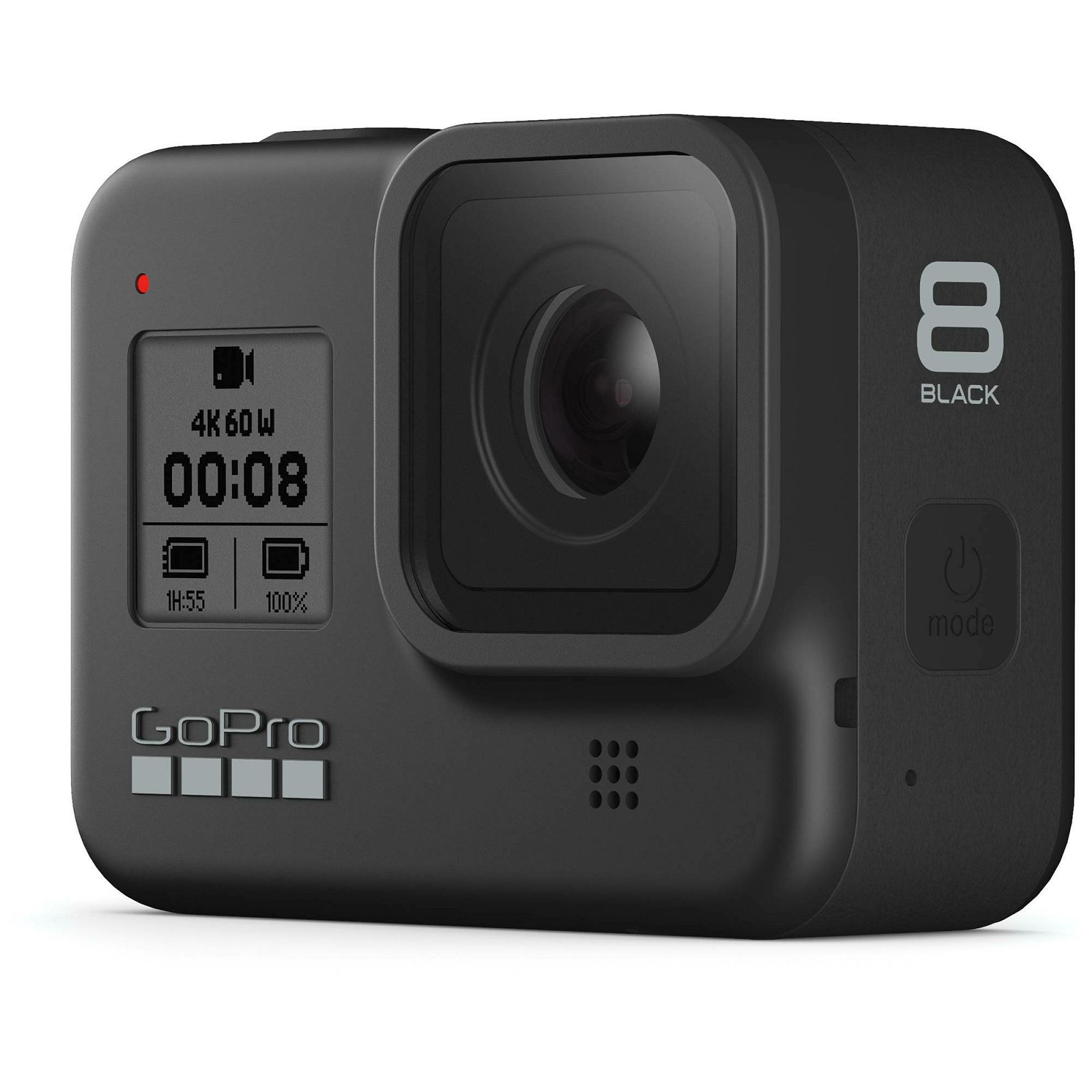 GoPro HERO8 Black Bundle kamera + Shorty + Head Strap + microSD 32GB (CHDRB-801)