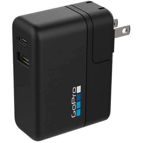 GoPro Supercharger Dual Port Fast Charger dvostruki USB punjač za kameru USB-C i USB-A (AWALC-002-ES)