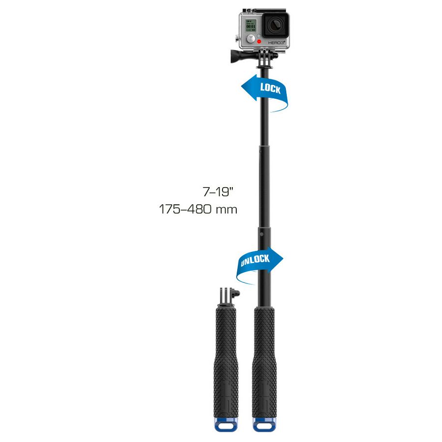 Teleskopski štap za nošenje kamere SP 19" Pole for GoPro HERO (small) Selphy stick