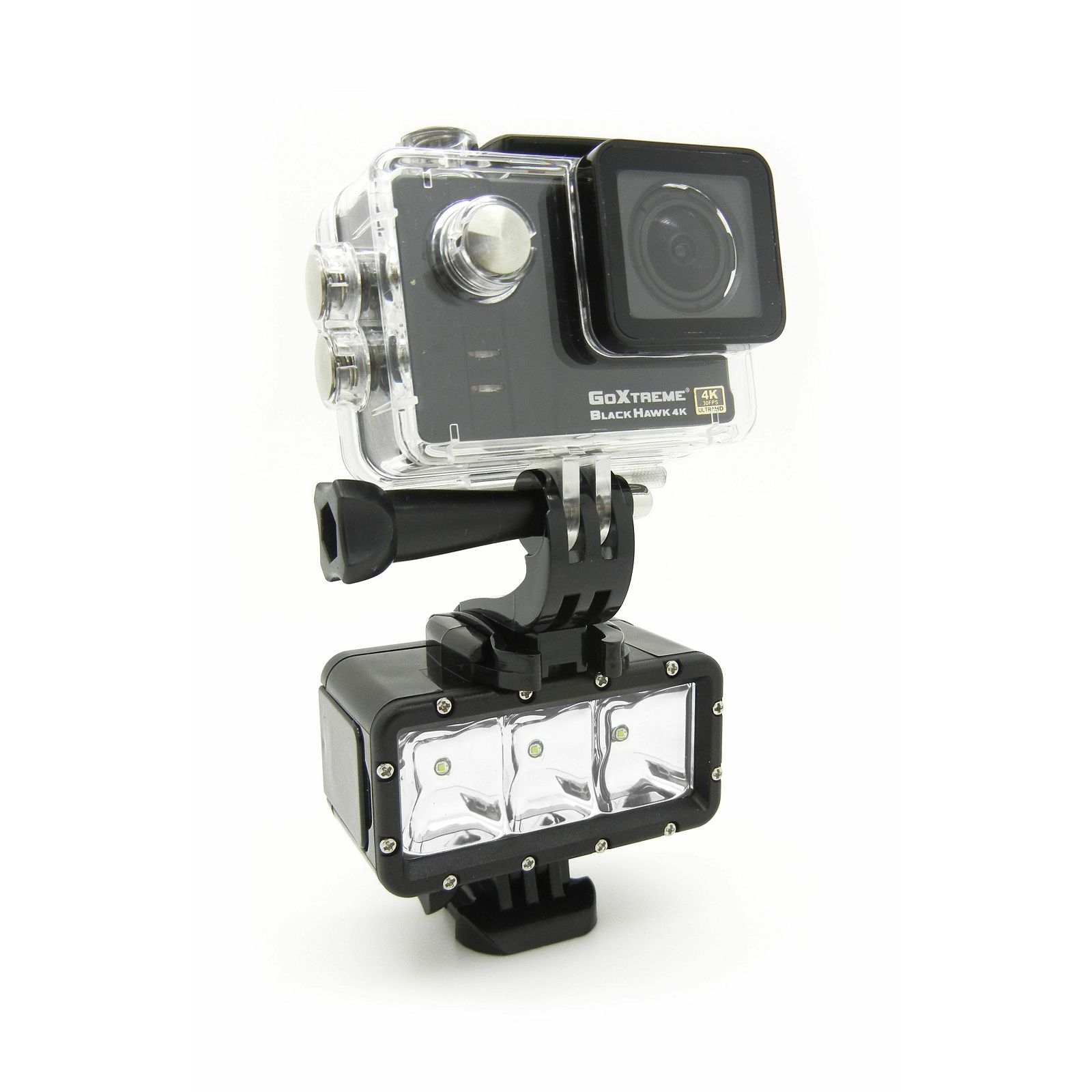 GoXtreme Accessory Light Booster Black 900mAh Waterproof up to 35m vodootporna podvodna lampa za akcijsku kameru (55240)