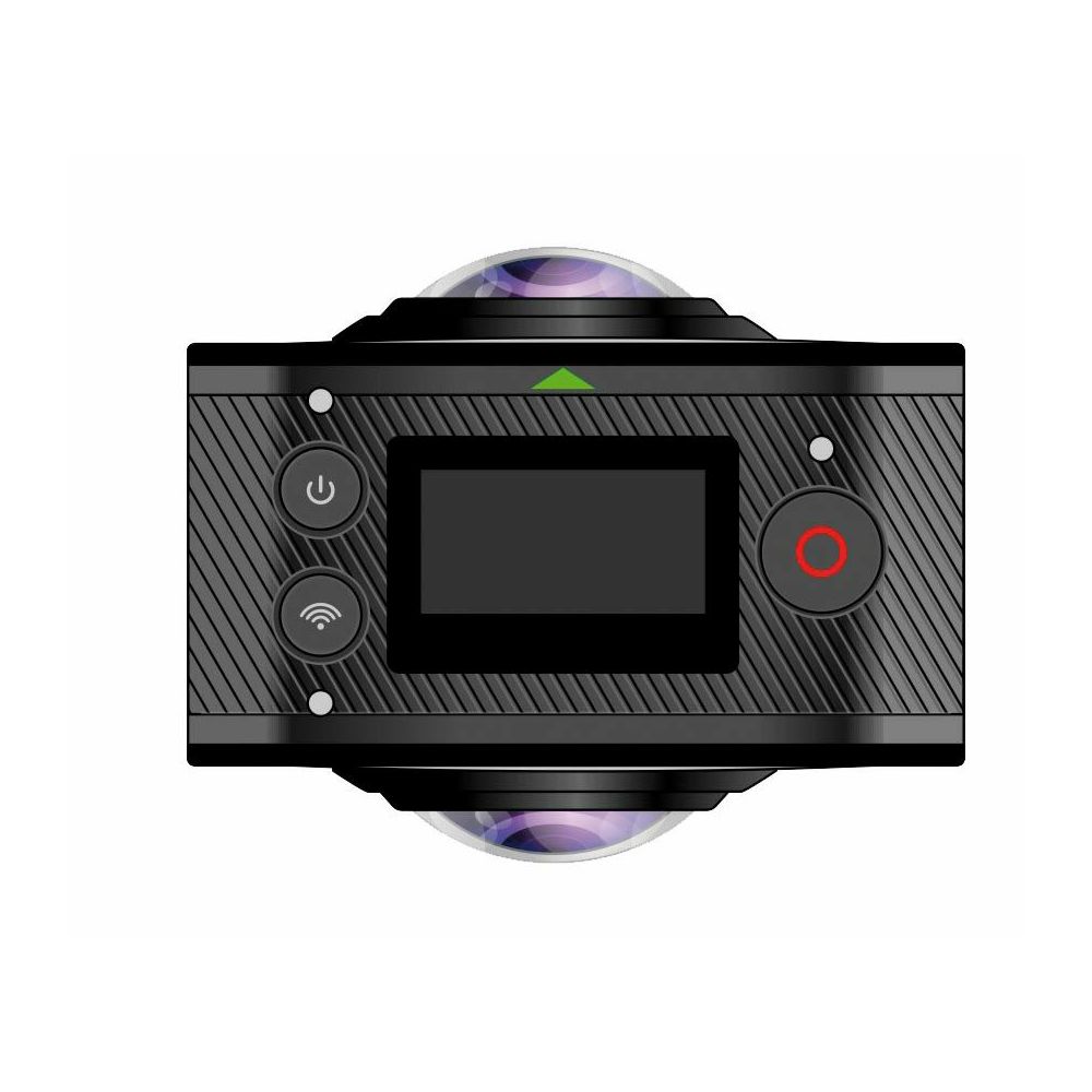 GoXtreme Full Dome 360 Panorama VR Virtual Reality Action Camera FullHD 30fps 2x4MP sportska akcijska kamera (20134)