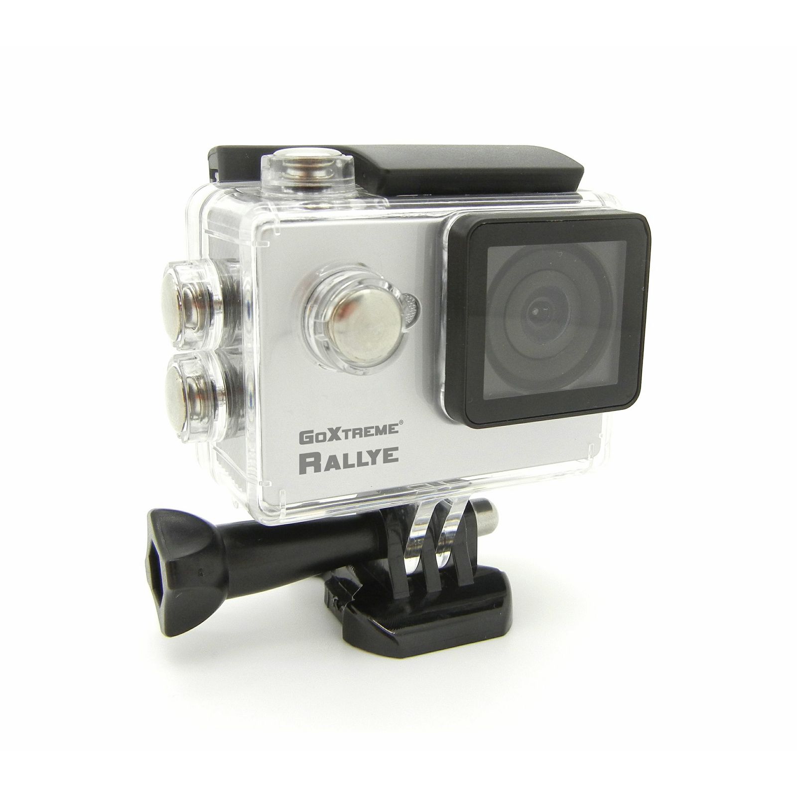 GoXtreme Rallye Silver Action Camera Waterproof srebrena sportska akcijska kamera vodootporna do 30m (20125)