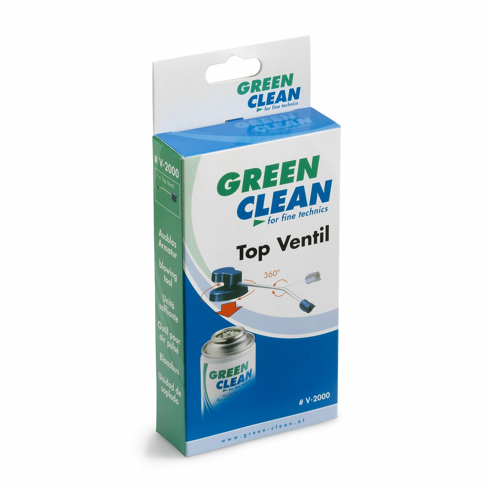 Green Clean Top Ventil vrh ventila za Air+Vacuum Power HiTech sprej Dusting Tools (V-2000)