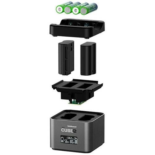 Hähnel ProCube 2 Twin Charger dvostruki punjač za Nikon (1000 571.0)