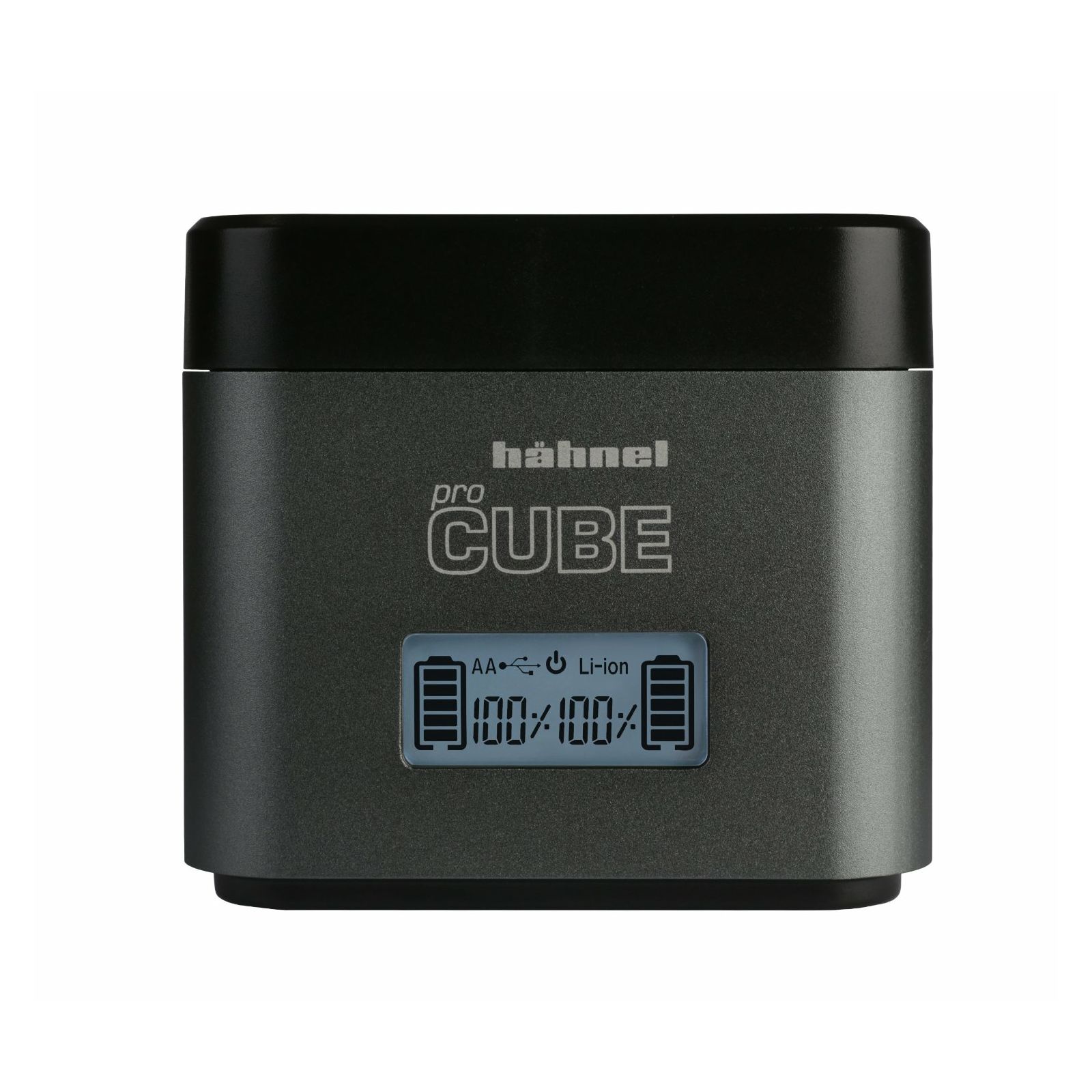 Hahnel ProCube Twin Charger for Canon & Nikon Li-Ion and AA Batteries 