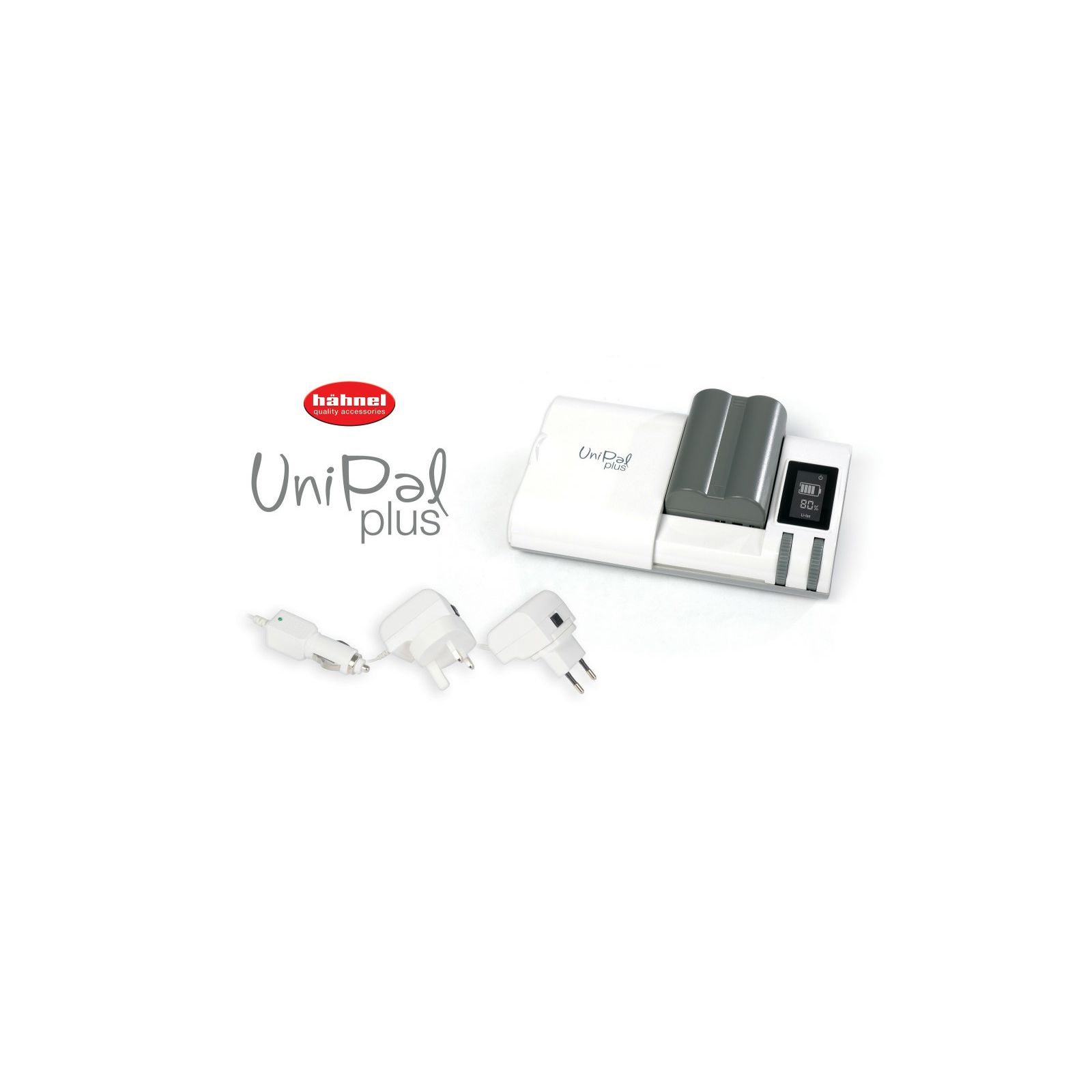 Hähnel UniPal Plus Universal Charger univerzalni punjač za baterije AA, AAA, Li-Ion, Ni-MH, Ni-Cd Batteries (1000 380.0)