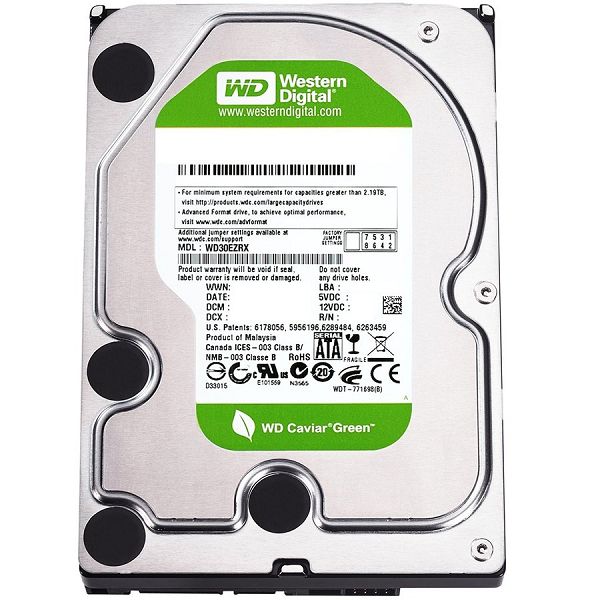 HDD AV-GP WD (3.5, 3TB, 64MB, RPM IntelliPower, SATA 6 Gb/s)