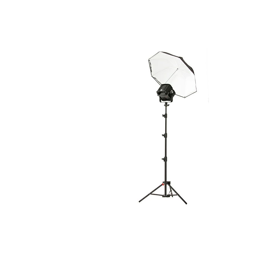 Hedler Hedler Flash Portrait Kit (6226): 1 x Hedler FP 250, 1x Sync kabl 5m (6255), 1x nosač kišobrana (7010), 1 x Reflex kišobran "bijeli" Ø 100 cm (1005), 1 x stativ 2,37 m (9052) HEDLER Flash Kit